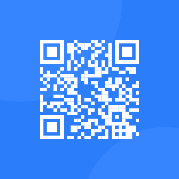 The QR-code takes you to FrontendMentors site